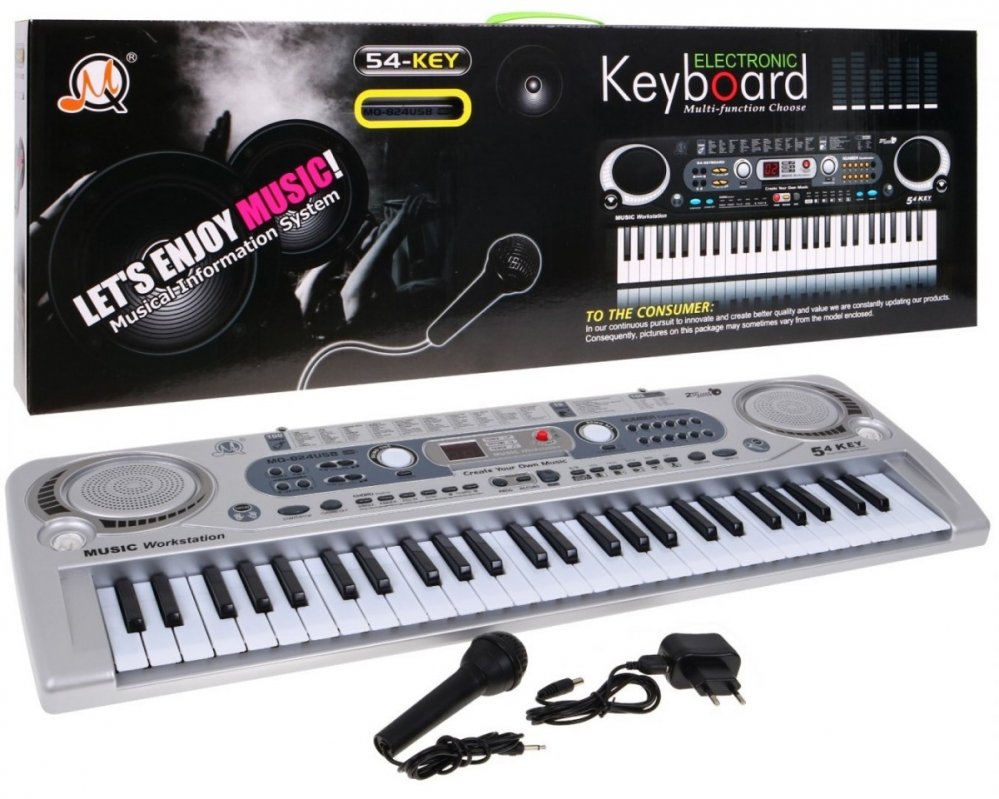 Zingen en muziek - Keyboard-MQ-824USB_[38090]_1200